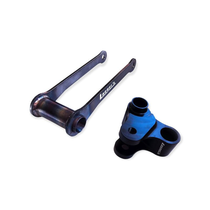 KIT BIELLETTES ARRIERE LAEGER'S SABLE YAMAHA YFZ 450R (nécessite un amortisseur spécifique)  